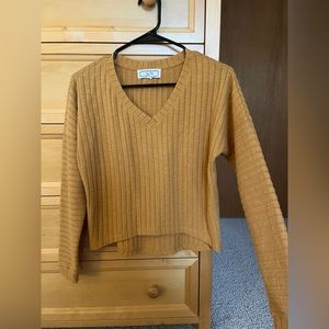 (XS) Hippie Rose v-neck sweater